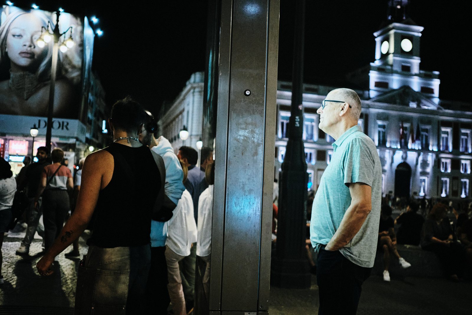 Taller de fotografía de calle nocturna en Madrid con Rober Tomás en http://robertomasfoto.com 